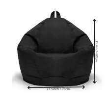 1 Stück minimalistischer Sofabezug für einen Sitz (nur Bezug, ohne Füllung), geeignet für Balkon Stuhl, Schlafzimmer, Wohnzimmer, Lounge Sofa