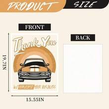 50 Pcs Disposable Paper Floor Mats For Car: Vehicle Kraft Paper Mats Detailing Automotive Covers Protector Style 1 - Style1 - View 2