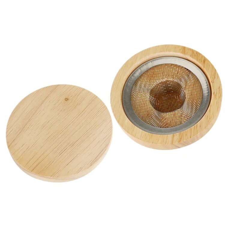 Kit de Ahumador de Cócteles con Virutas de Madera de Manzana, Cereza, Roble y Pecan, Ahumador de Madera para Whisky, Capucha de Madera Ahumada para Bebidas de Bar, Herramientas de Cocina - Asiento de madera ahumada - Añade 13