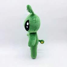 1 pieza Nuevo Lanzamiento 2025 - Muñeco de peluche de Alien de ojos grandes verde - Almohada compañera de sueño divertida para niños y niñas - Muñeco de peluche - Hecho a mano - Regalo de cumpleaños, regalo de Navidad, regalo de Halloween, regalo perfecto