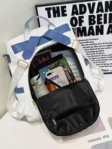 可定制多功能时尚背包，轻便时尚学生背包，防水多功能背包，适合户外旅行时尚多功能背包，周年纪念礼物，生日礼物，母亲节礼物，父亲节礼物，最佳礼物，送给妈妈/爸爸的礼物，送给她/他的礼物，送给女朋友/男朋友/朋友的礼物 - 彩色 - 查看 8