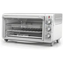 BLACK+DECKER Crisp 'N Bake Air Fry Countertop Convection Toaster Oven, XL Capacity, 8-Slice, 5-In-1, Fits 9" X 13" Pan,12" Pizza, 60-Min Timer, Bake, Broil, Air Fry, Toast, Keep Warm, Stainless Steel - Medium Capacity - View 12