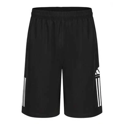  Adidas Comfortable Casual Sports Shorts, Loose Silhouette, Side Stripe, Versatile Sports & Leisure Style