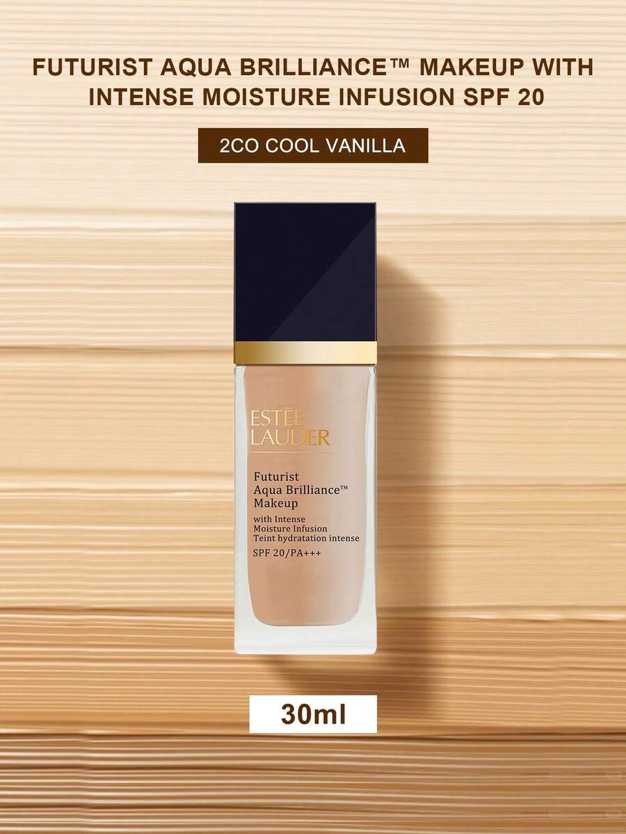 Estée Lauder Futurist Aqua Brilliance Makeup Foundation-2 1 FL.OZ./ 30ML - #2C0 - View 1