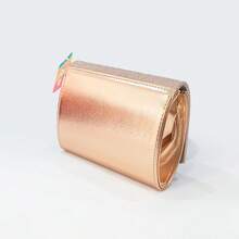 Clutche Juvenil Metalizada com Strass e Alça Removível – Tia Lolla infantil