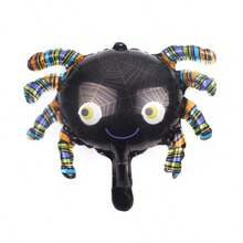 10pcs Random Mini Halloween-Themed Foil Balloons For Halloween Party Decoration - Multicolor - View 7