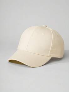 1 pieza Gorra de béisbol plana rígida con hebilla plateada, sombrero casual ajustable para protección solar al aire libre adecuado para primavera/otoño, viajes, playa, estilo unisex Y2K - gorra de béisbol - Ver 25