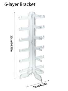 Transparent Plastic Sunglasses Storage Display Stand, Myopia Lens Holder, Jewelry Stand, Can Accommodate Multiple Pairs Of Glasses