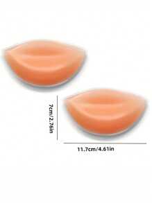 Silikonowe wkładki do biustonosza - miękkie i elastyczne wkładki do powiększania i zbierania małych piersi