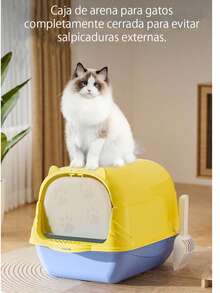 Cat Litter Box Enclosures - Grey - View 10