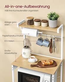 VASAGLE Baker's Racks - ปลั๊กประเภท EU F (220-240V) - ดู 4