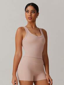 MASKERT 【2件套】女士套装瑜伽运动套装紧身跑步运动健身服套装居家通勤休闲舒适亲肤