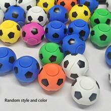 15 pièces/30 pièces Mini toupies Fidget Ballon de football, cadeaux de fête de qualité pour les sports de football, jouets sensoriels pour les doigts, prix de carnaval, trésors de classe, cadeaux d'anniversaire en vrac pour les étudiants (couleur aléatoire)