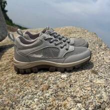 Outdoor Sports Solid Color Breathable Sports Fabric Mesh Splice, Suitable For Hiking, Traveling, Trekking, Outdoor Holiday, All Seasons