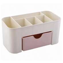 Nails Art Plastic Organizer Container Gel Polish Remover Cleaning Cotton Pad Swab Box Storage Case Decoration Accessories Tool