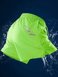 运动户外运动裤 裤子 男士运动裤 短裤 户外服饰 春夏服饰 运动上衣 短袖 日常休闲 跑步健身 舒适宽松 网球高尔夫 曲棍球 马术 - 灰色 - 查看 3