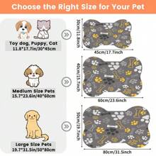 1 pezzo Tappetino per la pappa per animali domestici, tappetino assorbente per cibo di gatti e cani, tappetino per animali domestici impermeabile e anti-gocciolamento, senza macchie e facile da pulire, adatto per contenere acqua e cibo per animali domestici, accessori per animali domestici, tappetino per pasti per animali domestici adatto per bevitori sporchi e disordinati