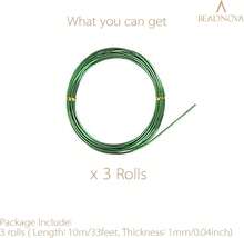 Bonsai Tree Wire 98 Feet Green Aluminum Bonsai Tree Training Wire For Indoor And Outdoor Plant (Green, 1mm, 30m) - Multicolor - View 5