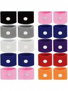 1 par de bandas contra el mareo, un regalo para mujeres embarazadas, pulsera contra el mareo por movimiento, pulsera contra el mareo por mar/aire, pulsera de alivio contra las náuseas por acupresión para usar en cruceros y viajes al aire libre
