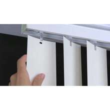 Local Delivery -Vertical Blinds Replacement Slats Heavy Duty  Smooth Curved (White) You Pick Size And Quantity (82.5 Inches) (2 Slats) - 70.5 Inches - View 1