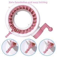 Children's Double-Sided Knitting Machine, 22/32/40/48 Needles Hand Knitting Machine Set (Random Accessory Color), Hand-Cranked Wool Knitting Machine For Scarves, Hats, Gloves, Socks, Sweaters, Dolls Interactive Toys, Suitable For Adults And Beginners, Good For Christmas And New Year Gifts - Wool Machine Style - View 5