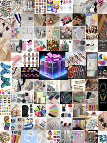 Mystery Box - 1000 Unique Gifts Randomly Selected, Endless Surprises | Packaging: OPP Bag | Perfect Gift 2025 | Great Value, 100% Winning