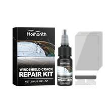 Glass Crack Repair Kit Clear Vision Car Front Windshield Nano Repair Liquid Kit