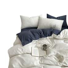 Fitted Sheets - Love Love Doppel-Pinyin – Hellgelb und Hellgrau - Übersicht 5