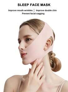 1pc Face Mask With Bandage, Bandage Tool To Shape And Contour The Face, Breathable
