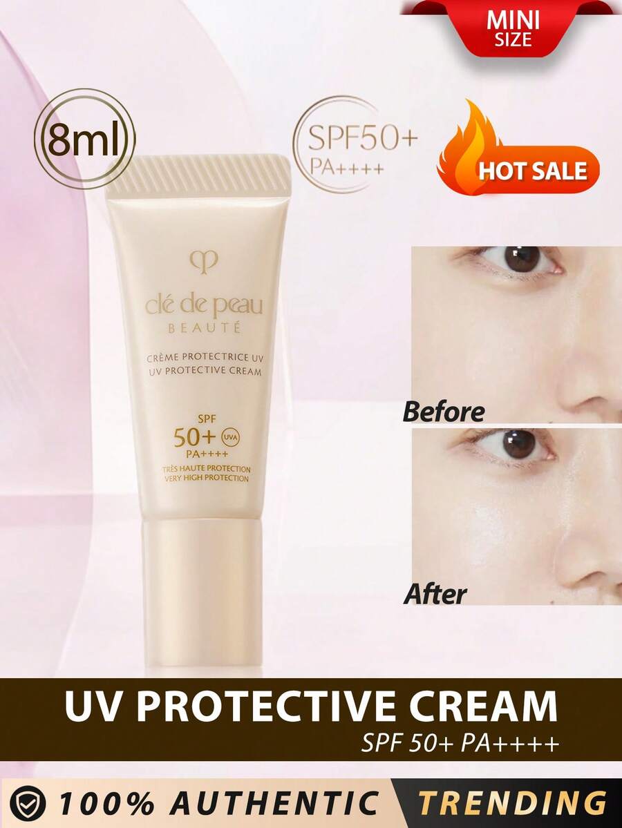 CPB [迷你] 防晒霜 8ml / SPF 50+ PA++++ / 一款奢华的日常广谱防晒霜，SPF 50+，可抵御 UVA 和 UVB 射线和因素，同时通过 10 小时保湿明显改善皮肤质地。