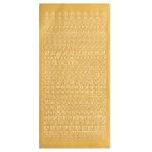 Alphabet Letter Stickers - Self Adhesive Vinyl Sheets For DIY Scrapbooking,Gifts Box, Card,Craft (4 Colors, Uppercase/Lowercase Styles)