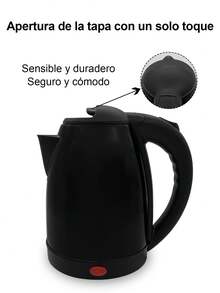 2 litros Hervidor eléctrico ebullición rápida, diseño elegante y funciones de,Ideal para un uso rápido y sencillo,Acero inoxidable,1000W. - Tipo de Enchufe A USA (110-127V) - Ver 8