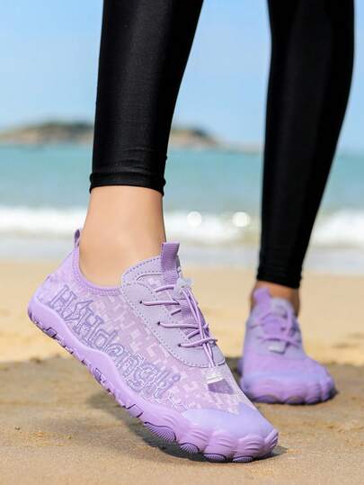 Women's New Outdoor Sports Shoes, Fitness Yoga Shoes, Swimming Multipurpose Wadding Shoes, Beach Shoes