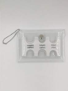 日本零钱包便携式零钱包货币收纳袋旅行透明卡包女士男士钱包迷你钱包钱包旅行钱包硬币钱包便携式零钱包旅行配件硬币收纳袋 - 彩色 - 查看 16