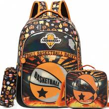 Boys Backpack Set For School For Boys,3-In-1 Backpacks For Boys With Lunch Box Bag And Pencil Case, Cute Bookbag Gift For Birthday Christmas Back To School Ages 6-12 - Multicolor School Bag Set - View 8