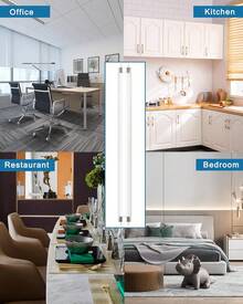 Dichroma 2 Pack Bug Zapper Replacement Light Bulb 10W For 20W Indoor Bug Zapper, BL T8 F10W Light Tube Compatible With Aspectek, Liba And Other 20W Mosquito Zapper Lamp - 1 - View 6