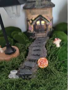 Miniature Landscape Stepping Stone Path Materials - DIY Diorama Miniature Path | Courtyard Stepping Stones | Park Path Landscaping | Outdoor Sandbox Tile | Handmade Miniature Landscape Accessories