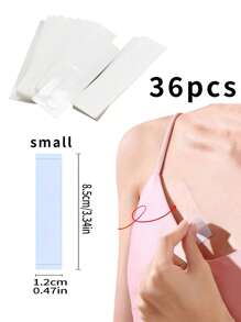 72 pezzi di nastro fashion invisibile, adesivi trasparenti biadesivi e impermeabili, accessori per biancheria intima da donna e lingerie, nastro delicato per il corpo, biancheria intima alla moda, pratico, adesivi per indumenti, nastro per scollo delle camicie, copertura reggiseno, corpo e vestiti, per migliorare il design di moda
