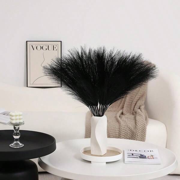 30pcs/Set Decorative Artificial Reed, Home Decor Reed Grass For Room Decoration, Wedding, Home And Party,Fall Decor,Autumn