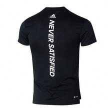 阿迪达斯男士短袖T恤，夏季新款训练运动跑步健身休闲透气圆领HT9052