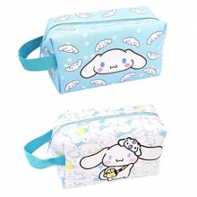 Sanrio Sanrio Hello Kitty & Friends Cartoon Cute Cosmetic Bag, Toiletry Bag With Handle, Large Capacity Travel Organizer Bag, Suitable For Melody, Kuromi, Pompompurin, Designs, 1pc Or 3pcs Set Available