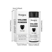 1pcs/3pcs Men's Fluffy Powder, Men's Hair Powder Styling, Thickening Powder, Hair Fluffy Powder, Hair Fluffy Texture Spray, Powerful Styling And Natural Matte Effect, Oil-Control And Cleansing - White - View 10