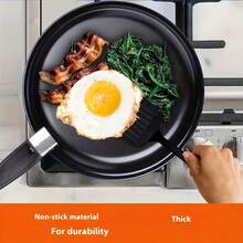 Cookware Maifanshi 4 Pcs Pot Set Household Non Stick Pot Induction Cooker With 6 Silicone Pasta Fork And Ladle Spoon Set,Wok Suit Kitchen Pots And Pans Cookware Set,Large Non Stick Kitchen Utensils For Cooking - Black - View 4