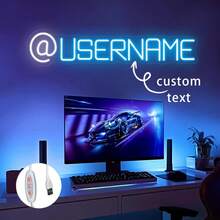 إضاءة نيون لاسم لاعب الألعاب الشخصي، لافتات نيون مخصصة، شعارات ألعاب مخصصة، لافتات نيون شخصية، أضواء LED للاعبين، فن الحائط للألعاب، لافتات إضاءة للبث المباشر، هدايا مخصصة - رائعة لديكور الغرفة، ديكور غرفة النوم، ديكور غرفة الألعاب، هدايا كهف الرجال، هدايا عيد الميلاد! ملون، كاواييي، أنيق بسيط، جميل، مخصص، شخصي، فريد، هدايا مثالية للرجل، هدايا مثالية للمرأة، صديق، صديقة، عائلة، أصدقاء، ضوء الليل، أضواء نيون، بضائع منزلية، ديكور الغرفة، ديكور العطلات، للذكرى السنوية، لأعياد الميلاد، للزفاف