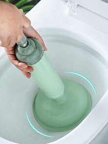 Toilet Plunger, Heavy Duty Drain Remover Dredging Tool For Clogged Toilets And Drains