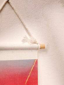 1pc Tapestry Wall Hanging, Bohemian Art Home Decor With Fringe, Long Linen Boho Tapestries For Living Room Bedroom, Vertical Tapestry Wall Hanging, Narrow Vertical Hanging Wall Art Decor For Bedroom, Bathroom, Living Room, Home Decor, Room Decor, Wall Decor Gifts Birthday Graduation