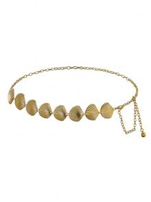 1 chiếc dây đeo eo nữ, dây trang trí váy phong cách boho cổ điển ánh kim, phụ kiện mùa hè. - Dây thắt lưng - Xem 12