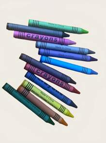 10 paquetes de 4 colores con 40 crayones de tamaño estándar por paquete - Paquete de mini crayones con crayones; Barra de pintura al óleo graffiti, pintura para colorear, material escolar para niños, crayones sueltos, regalos para fiestas, maestros, útiles escolares, crayones de viaje, de vuelta a la escuela, útiles escolares