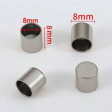 20 Buah Gesper Tali Kulit Gantung Stainless Steel, Tutup Ujung Datar Berlapis Emas, Cocok untuk Aksesoris Pembuatan Kalung, Gelang, dan Perhiasan DIY - gesper tali - View 8