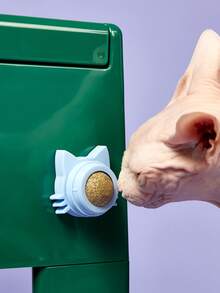 PETSIN 1 件装猫薄荷球趣味可舔猫零食猫薄荷球小猫玩耍咀嚼清洁牙齿玩具适用于中小型猫宠物用品 - 彩色 - 查看 3